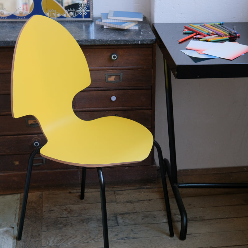 PUZZLE CHAIR, black