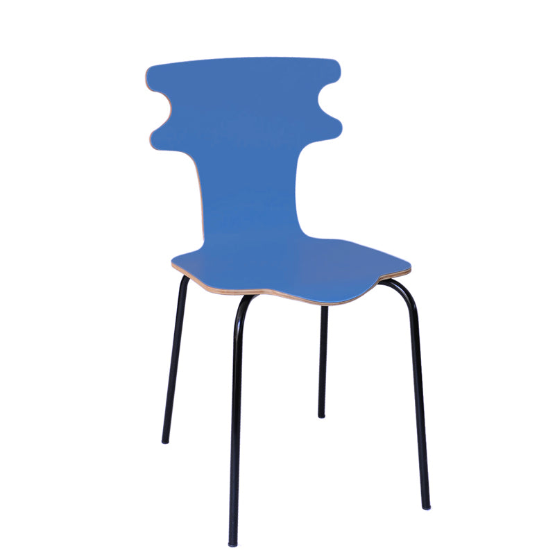 CHAISE LA COQUETTE, bleu turquoise