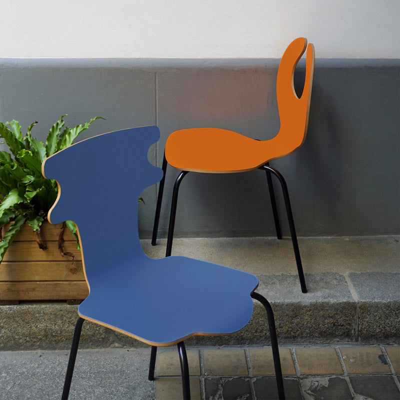 CHAISE LA COQUETTE, bleu turquoise