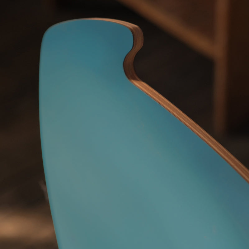 CHAISE L'ÉNERGIQUE, bleu vert