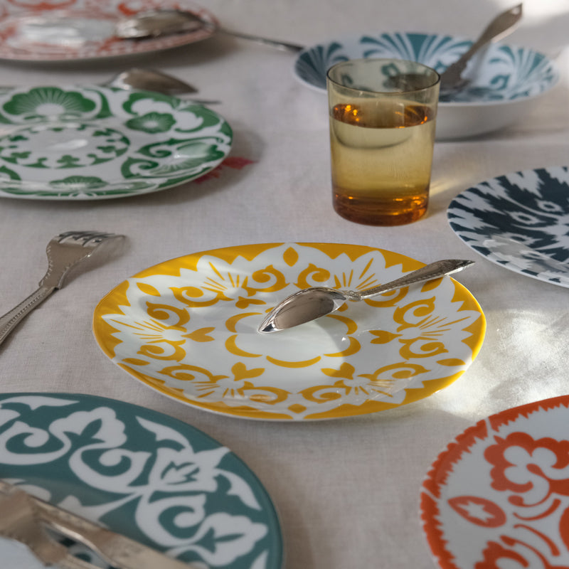 PETITE ASSIETTE YULDUZI, jaune tournesol