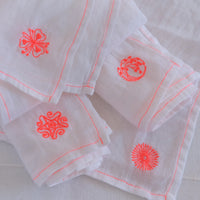 QUATRE SERVIETTES EN LIN