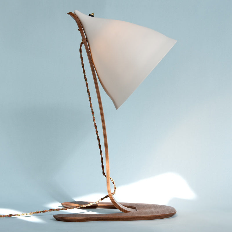 GRANDE CORNETTE À POSER, bois brun