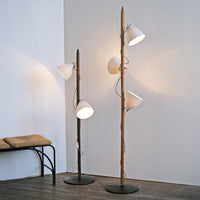 LE PERCHOIR - Lampadaire 165cm - Bois Doré