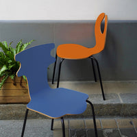 CHAISE LA COQUETTE, bleue
