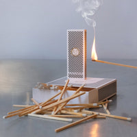 SCENTED MATCHES - AMBER WOOD & MAY ROSE
