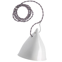 SUSPENSION CORNETTE, shiny or matt porcelain