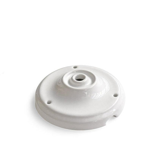 rosace en porcelaine pour lampes en suspension - tsé tsé